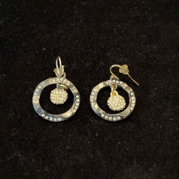 Crystal Dangle Earrings - Picture 5 of 10